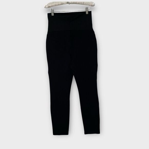 LIVERPOOL Leggings Maternity NEW Stretch Jeans Pockets Black Size 4/27 - Picture 6 of 12